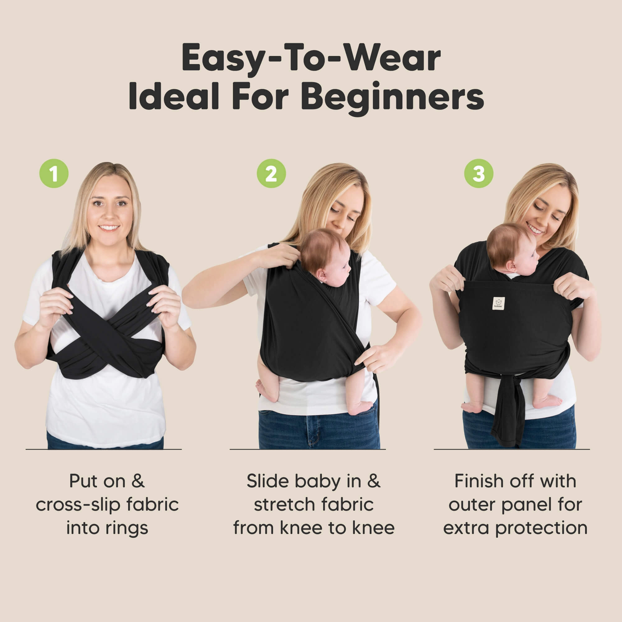 D-Lite Wrap Carrier (Midnight)