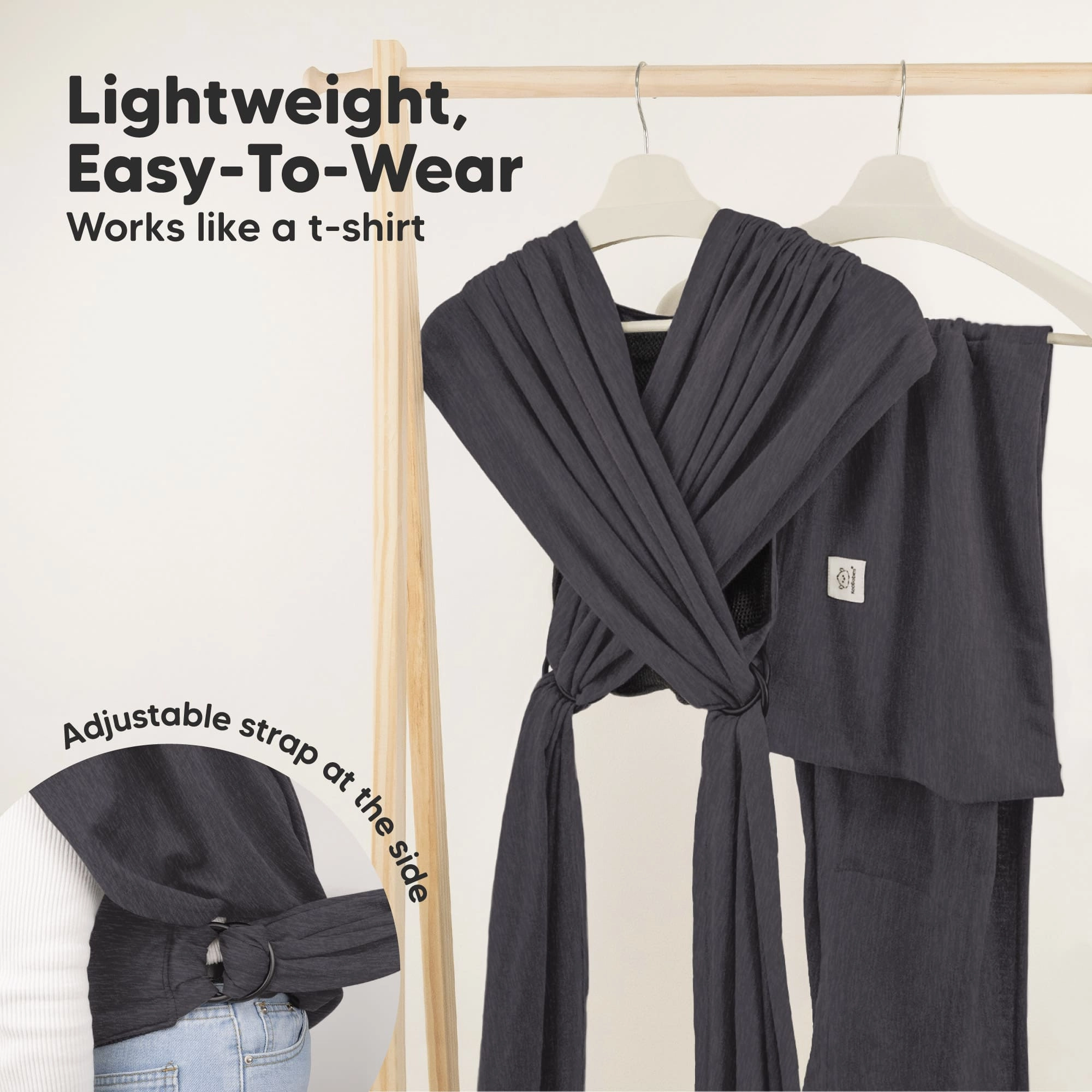 D-Lite Wrap Carrier (Mystic Gray)