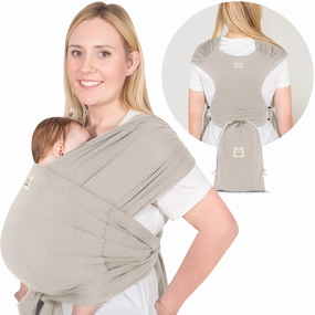 D-Lite Wrap Carrier (Stone Gray)