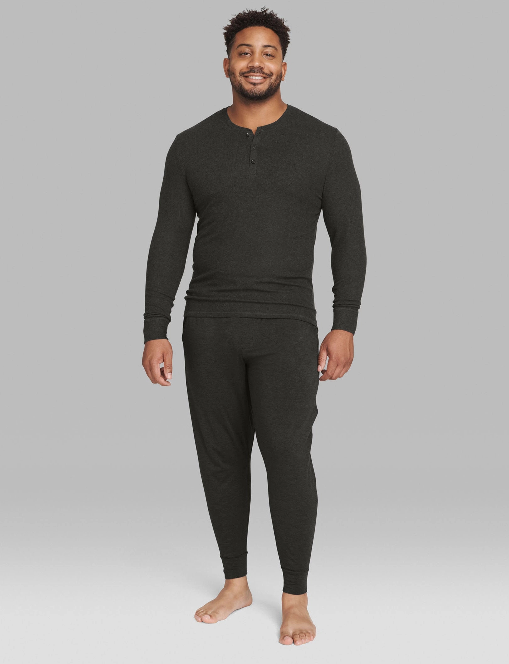 Downtime Henley & Jogger Set