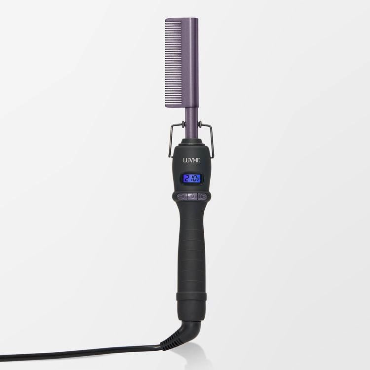 Electric Straightening Hot Comb with US Plug, 30s Fast Heating & Adjustable Temp | Add-on Item