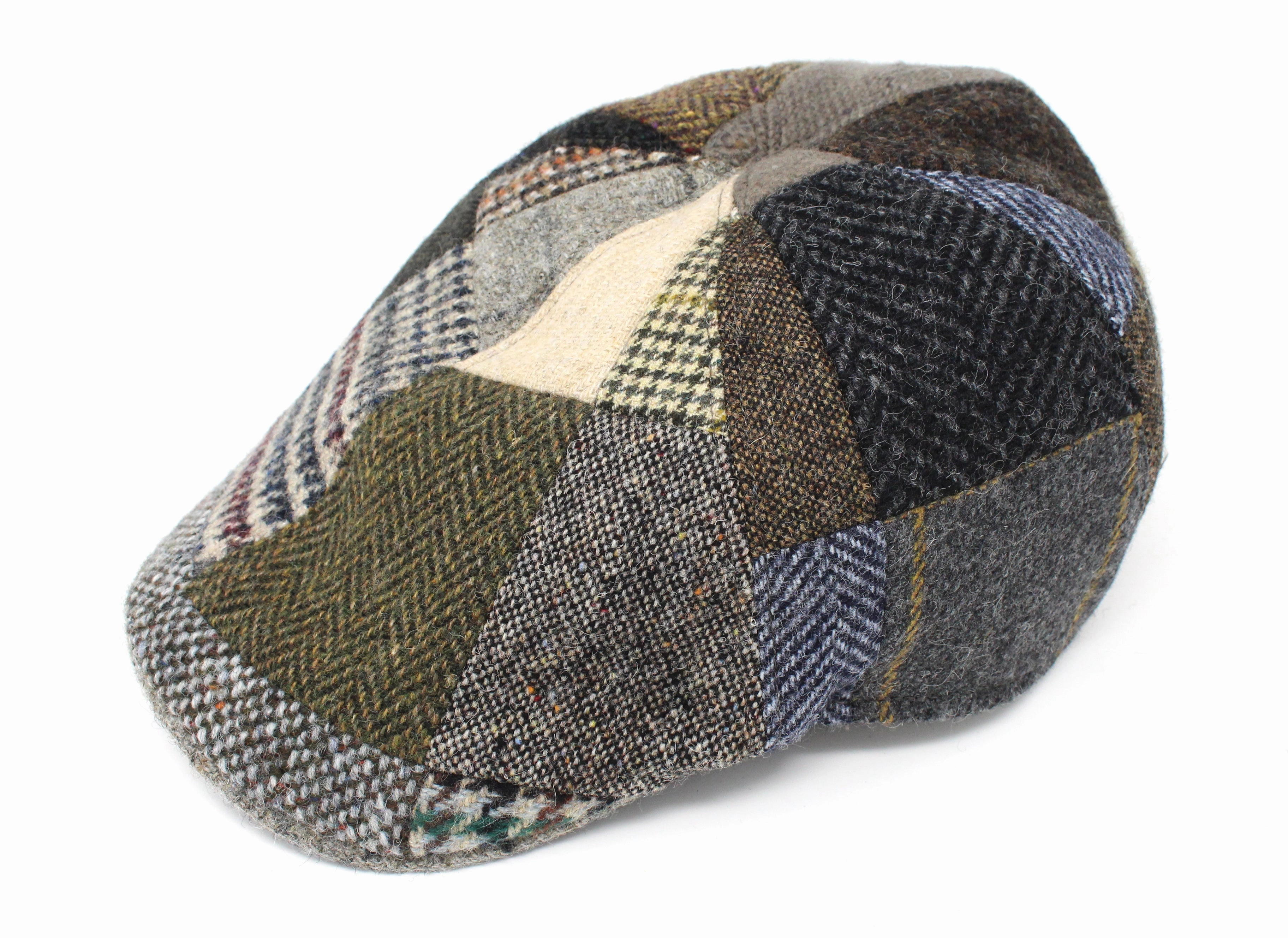 Erin Cap Patchwork Tweed