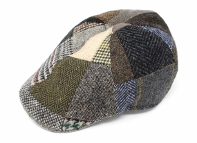 Erin Cap Patchwork Tweed