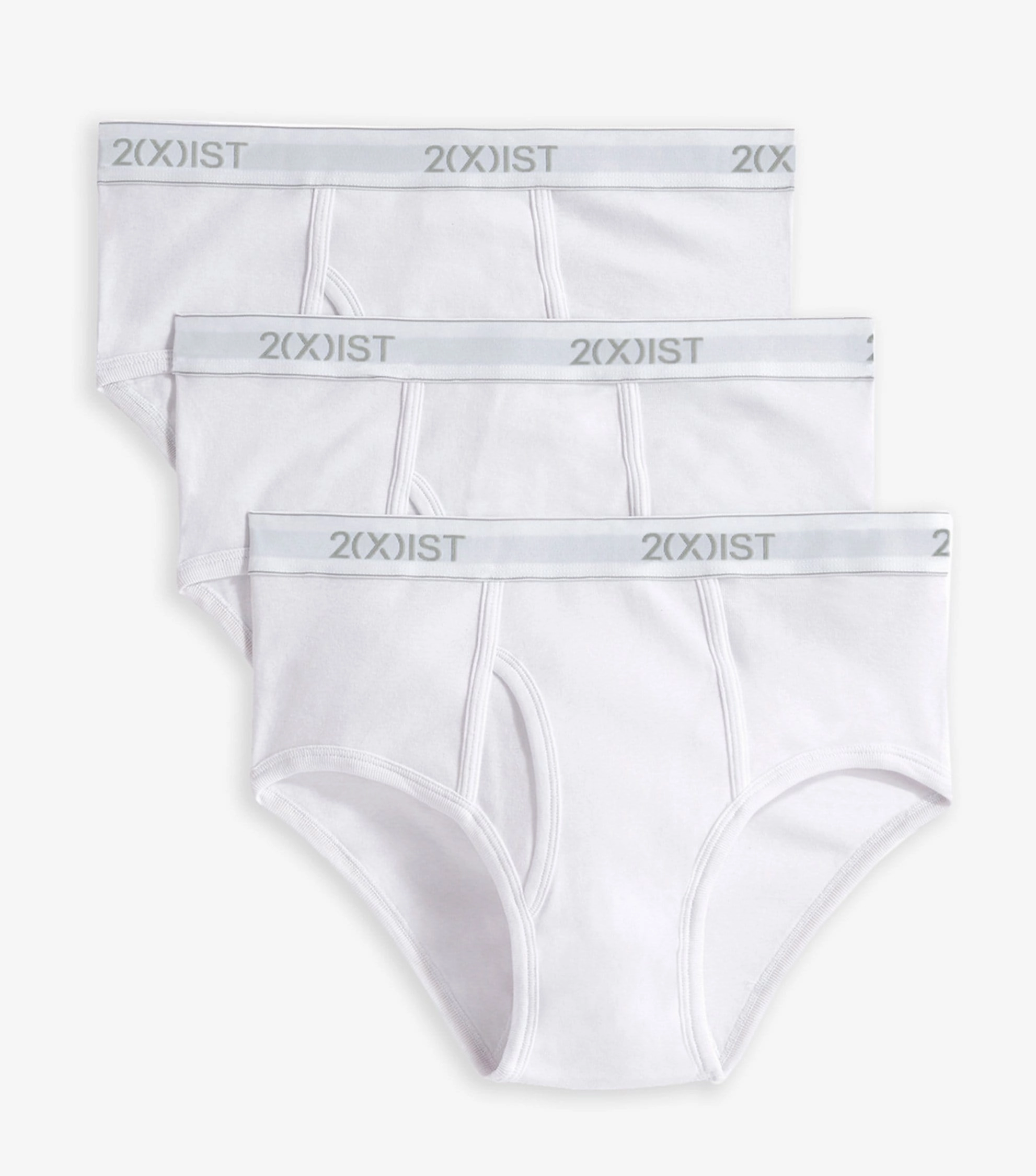 Essential Cotton Fly Front Brief 3-Pack