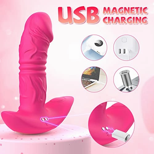 G Spot Vibrator with Thrusting & Vibrating Modes