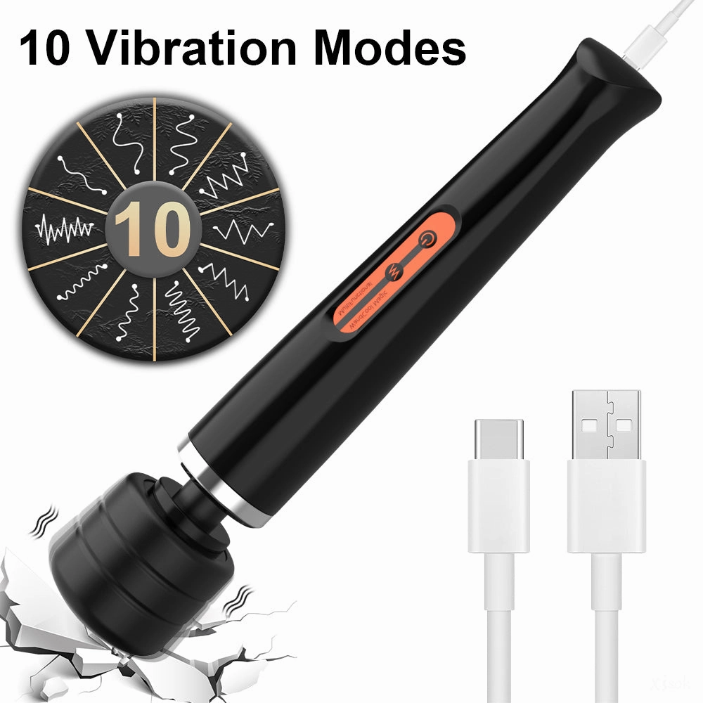Geek Wand- AV Vibrator Wand for Clit Stimulation and Massage for Camgirls