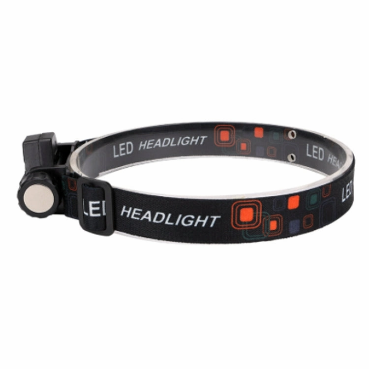 Headlamp Dual Light Source Headlamp COB XPE Mini Strong Headlamp