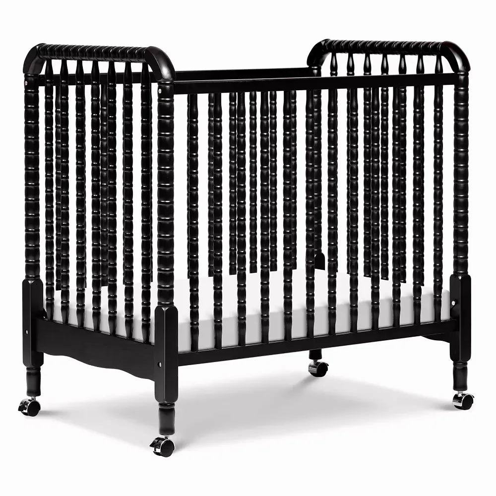 Jenny Lind 3-in-1 Convertible Mini Crib - Ebony