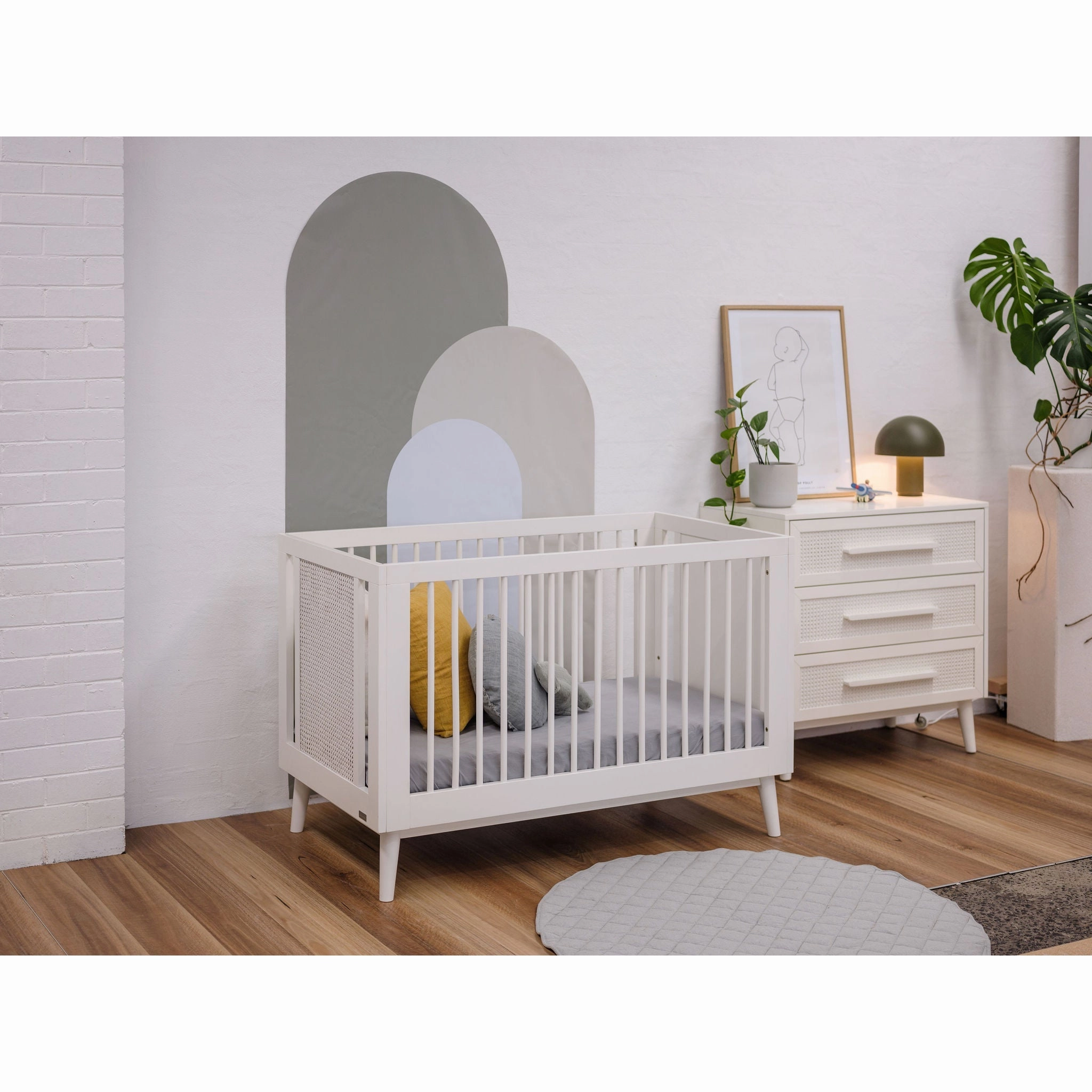 Kaya Nursery Package - Cot & Chest