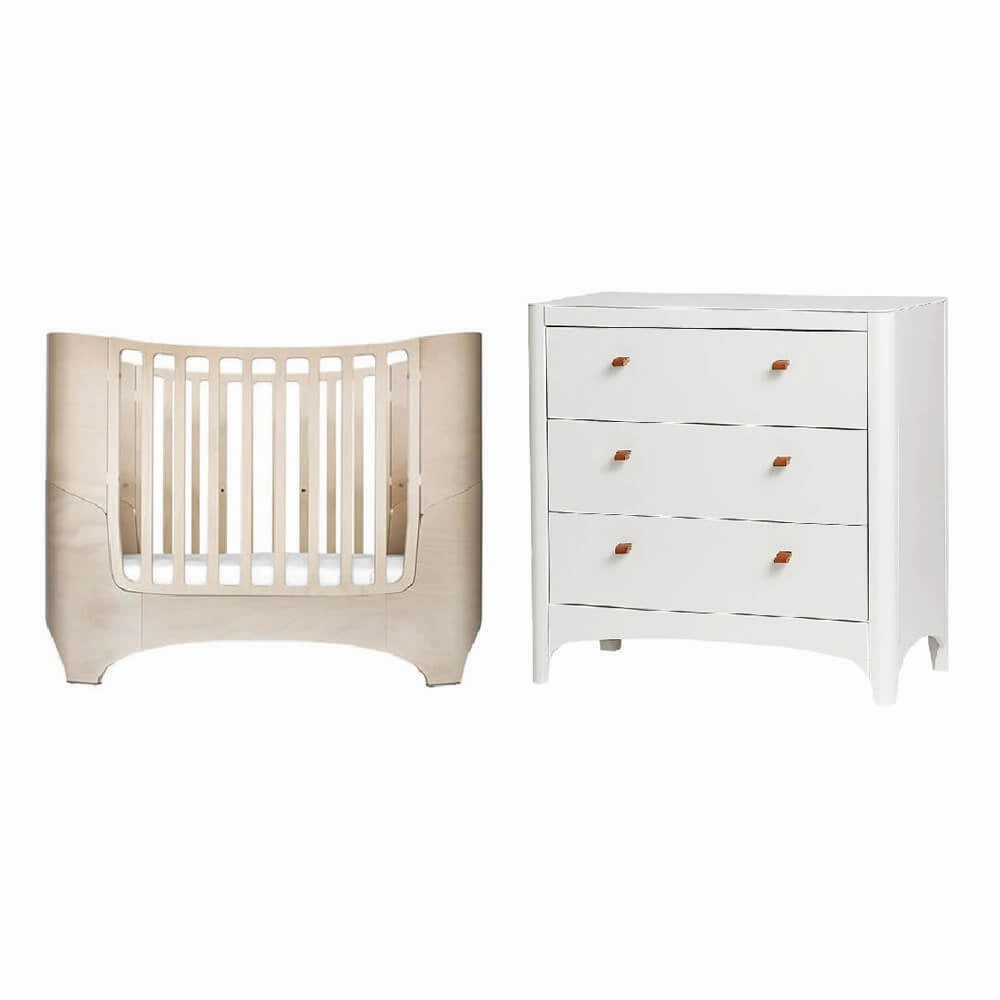 Leander Classic Cot   Dresser   Mattress