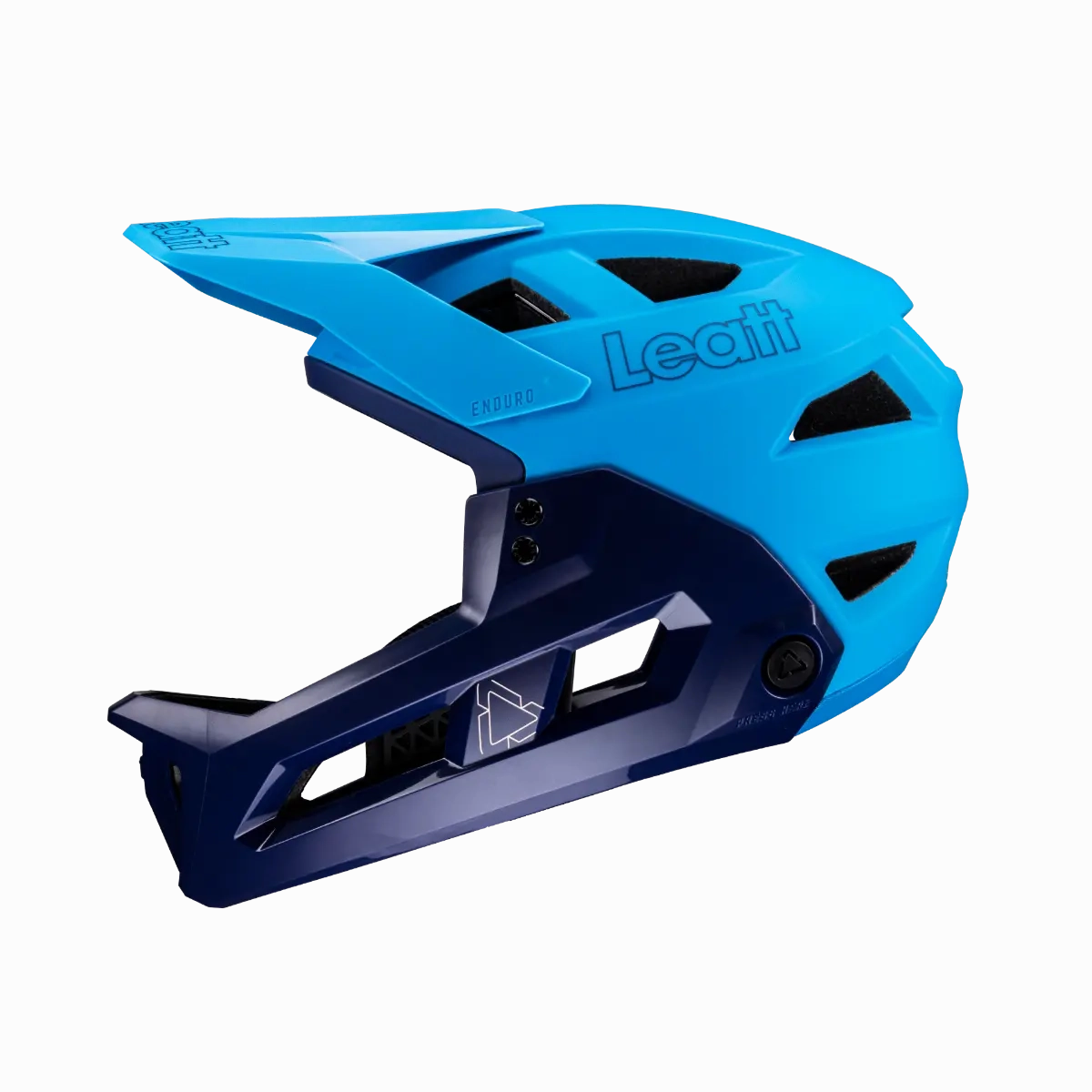 Leatt MTB Enduro 2.0 Full Face Helmet - Cyan - 2024