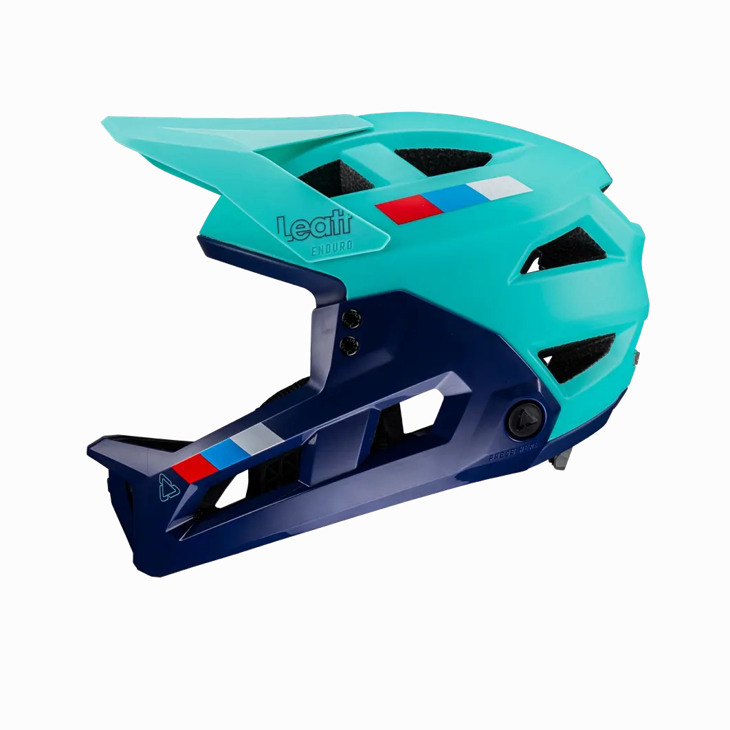Leatt MTB Enduro 2.0 Full Face Helmet - Junior - Aqua - 2024