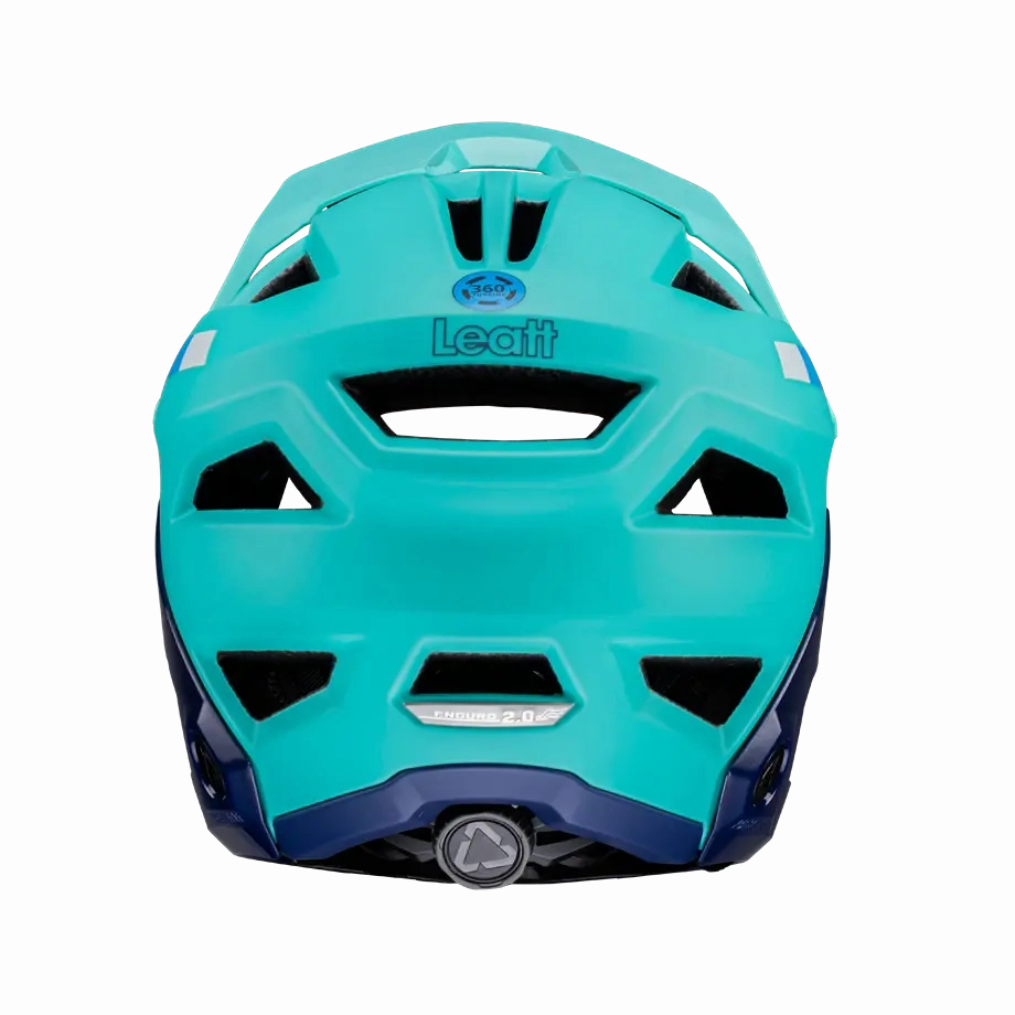 Leatt MTB Enduro 2.0 Full Face Helmet - Junior - Aqua - 2024