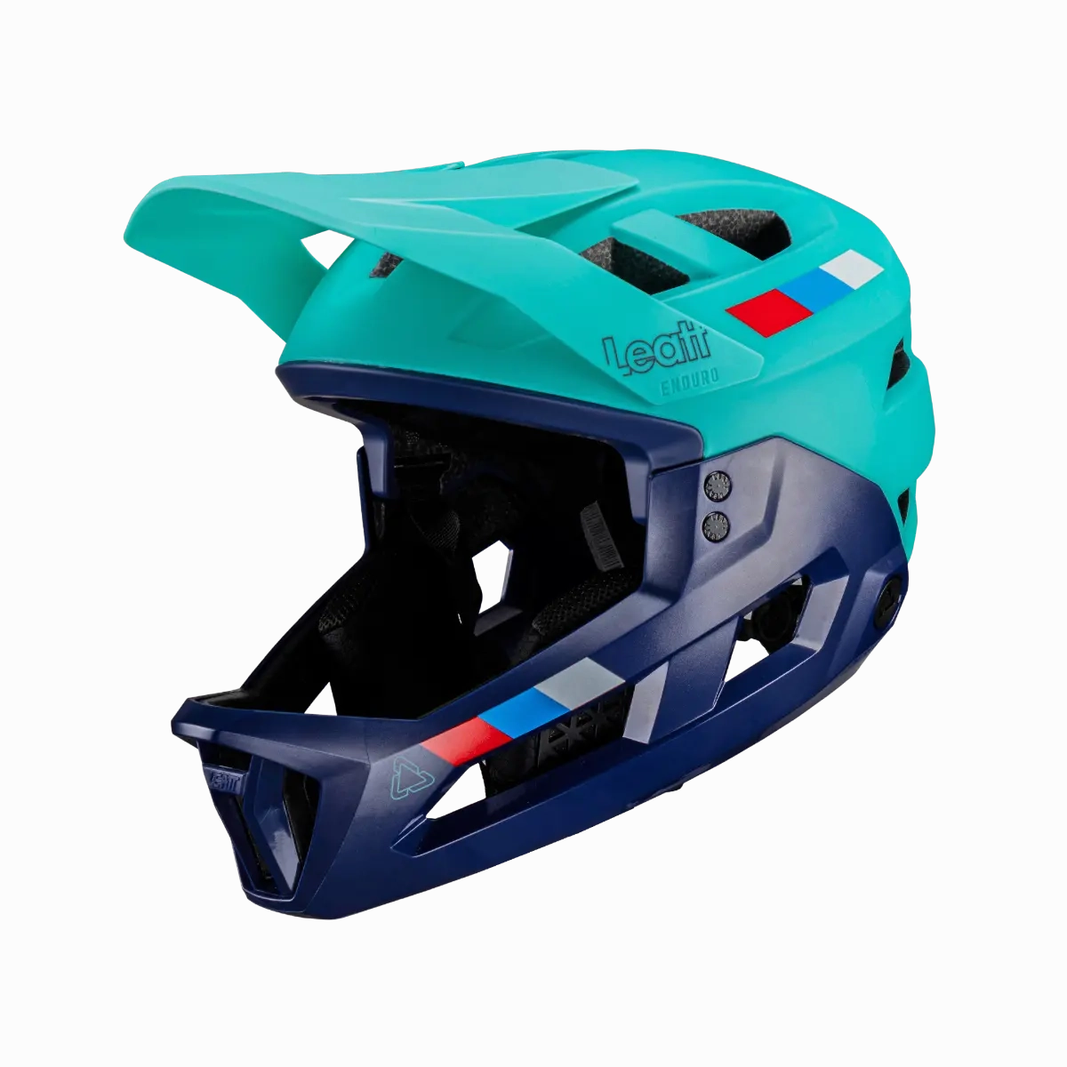 Leatt MTB Enduro 2.0 Full Face Helmet - Junior - Aqua - 2024