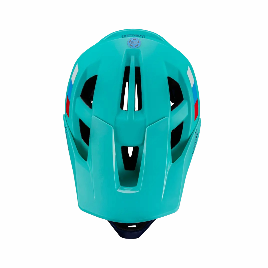 Leatt MTB Enduro 2.0 Full Face Helmet - Junior - Aqua - 2024