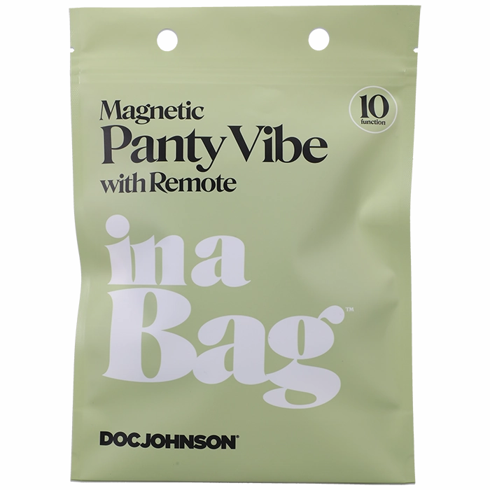 Magnetic Panty Vibe with Remote In a Bag
