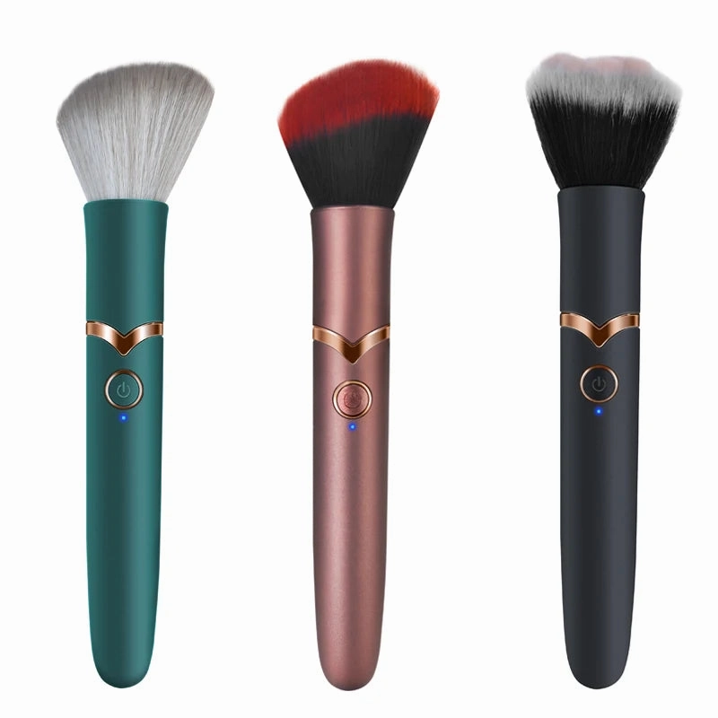 Makeup Brush Vibrator: Discreet Clit Bullet Massager & Waterproof Discreet Powerful Sex Toy