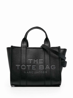 Mini Tote Bag' Black Shoulder Bag With Logo