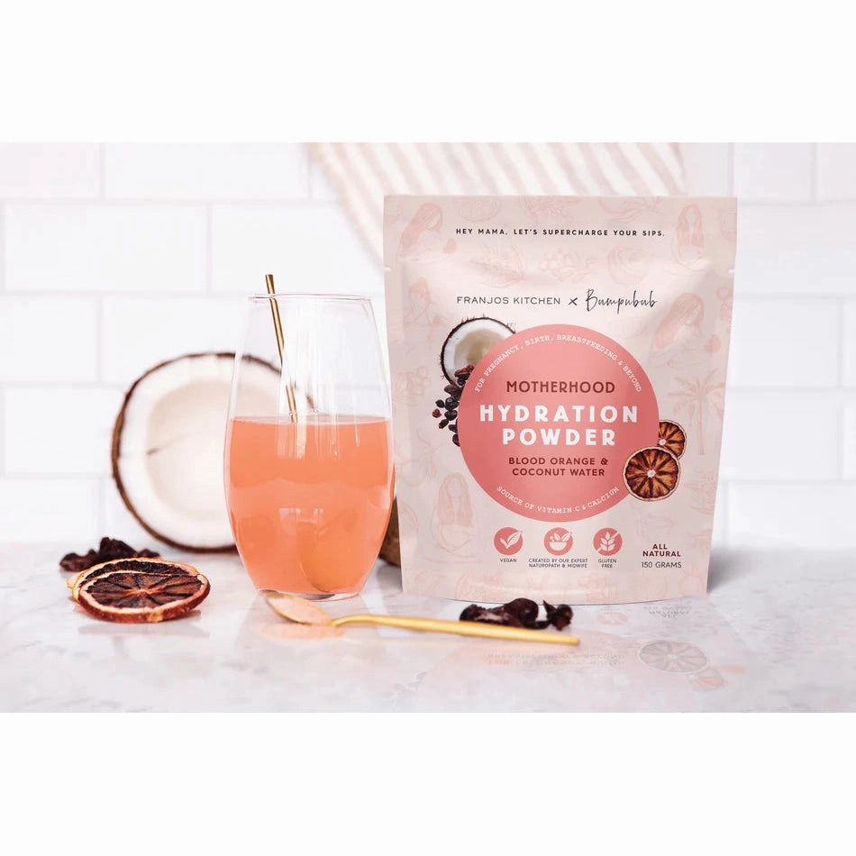 Motherhood Hydration Powder 150g - Blood Orange & Coconut