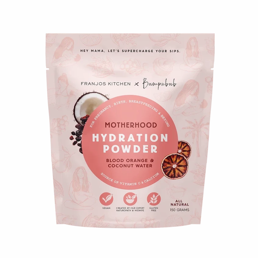Motherhood Hydration Powder 150g - Blood Orange & Coconut