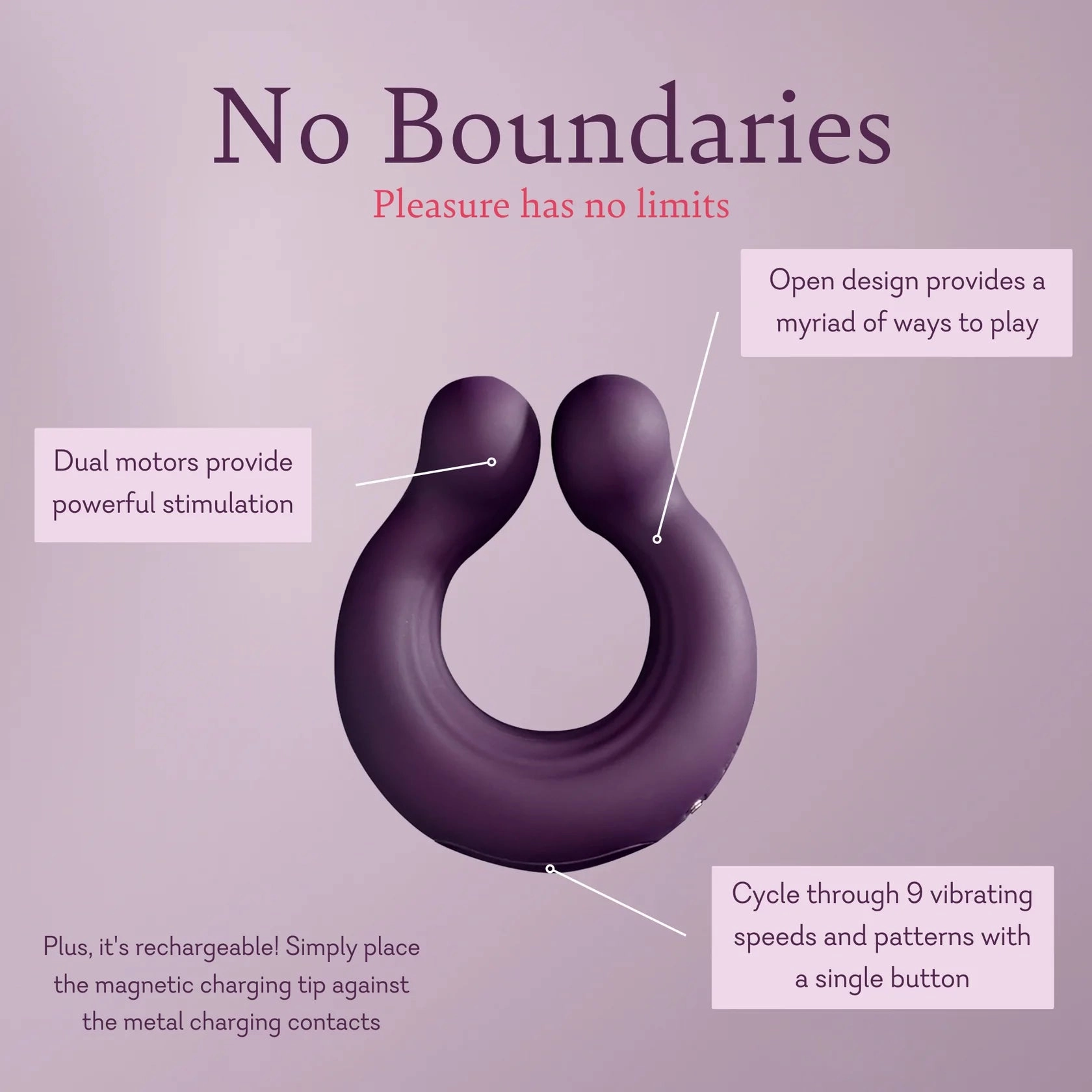 No Boundaries C-Ring Pure Romance - IN STOCK - 8 LEFT! - Pure Romance