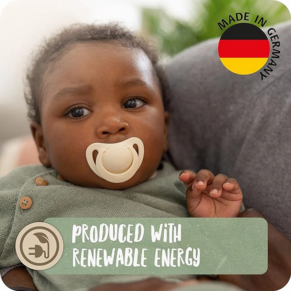 Nuk For Nature Silicone Soother 0-6Months 2pk