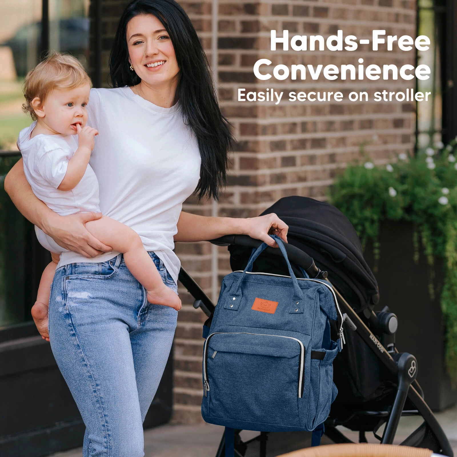 Original Diaper Bag (Navy Blue)