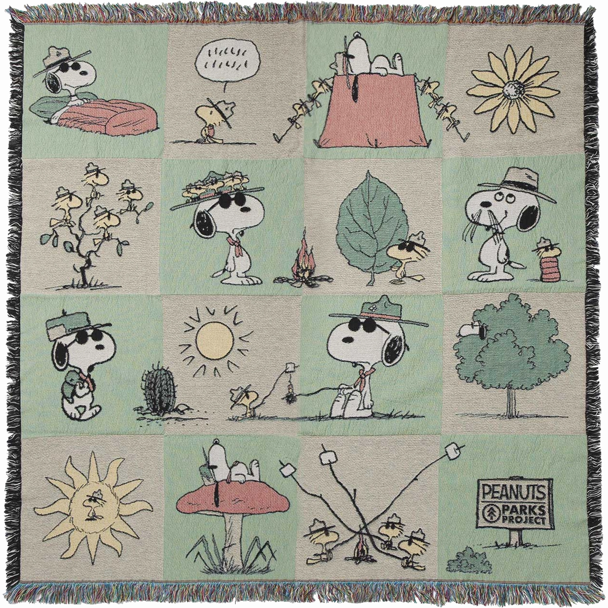 Peanuts x Parks Project Woven Blanket
