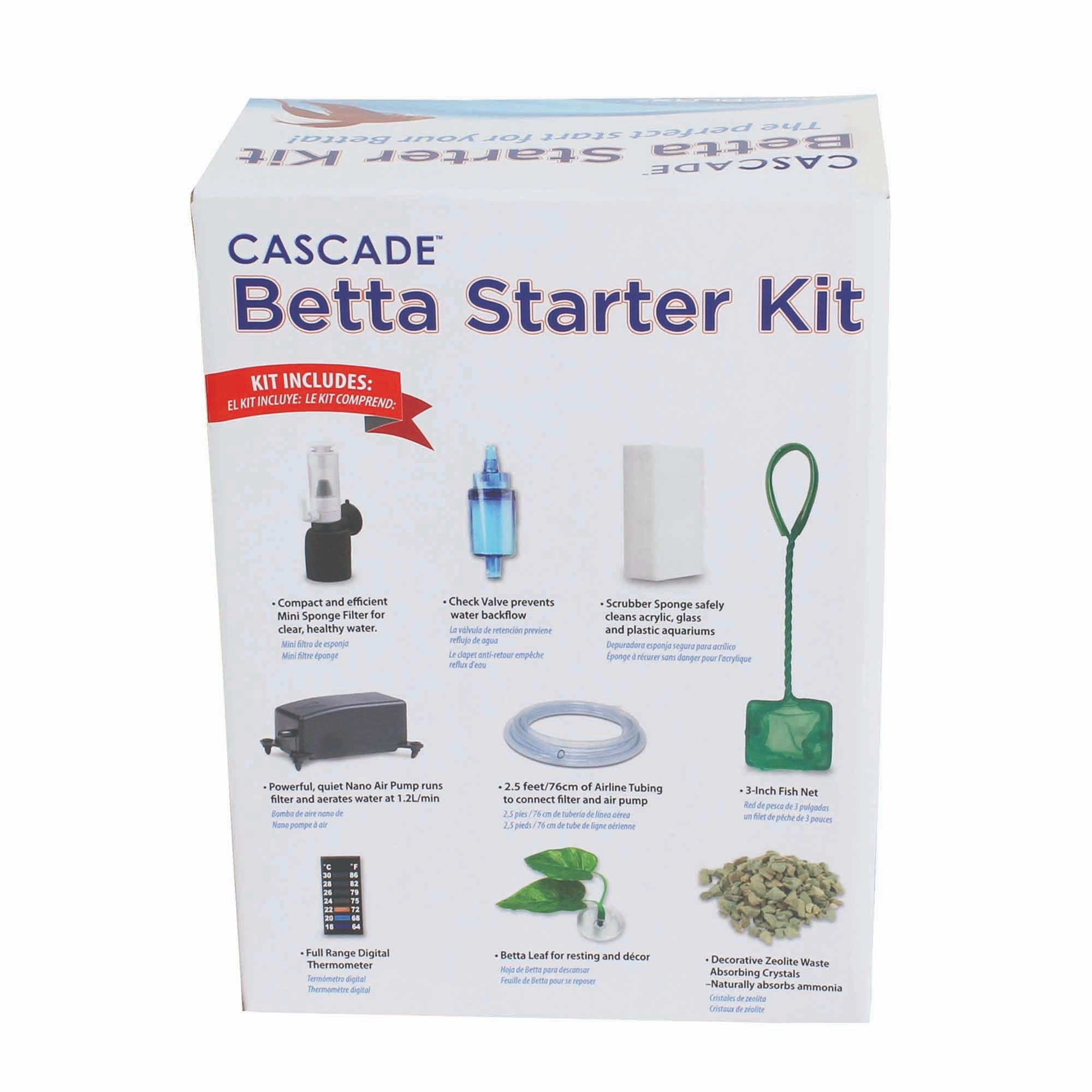 Penn-Plax Cascade Betta Fish Starter Kit