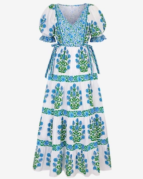 Pink City Prints Dusk Buta Laura Dress