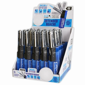 Pivot Head Torch Lighter - 25 Pieces Per Retail Ready Display 22485