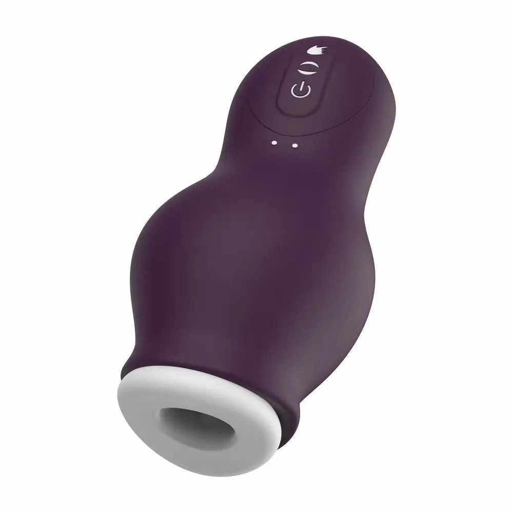 Quusvik Automatic Masturbator Cup - Male Glans Vibration Massager Toy