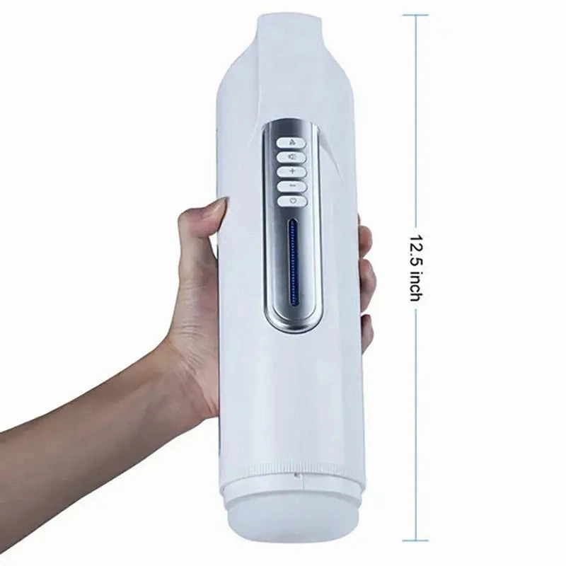 Quusvik Automatic Thrusting & Heating Masturbator with Moan Feature for Men