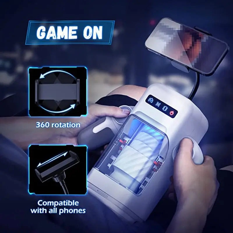 Quusvik-Game Cup-Thrust Vibration Masturbator with Heating Function