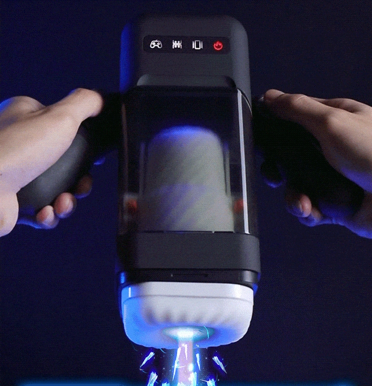 Quusvik-Game Cup-Thrust Vibration Masturbator with Heating Function