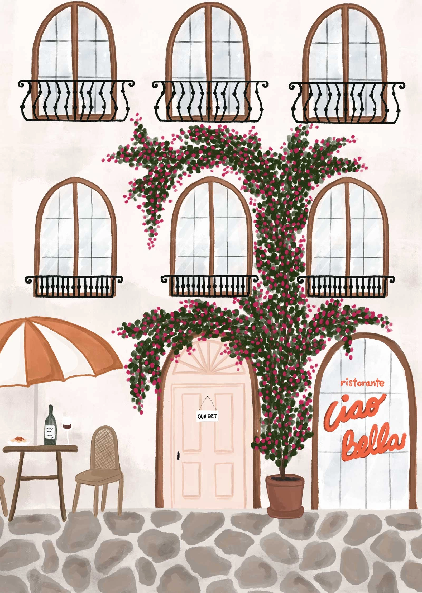 Ristorante Art Print
