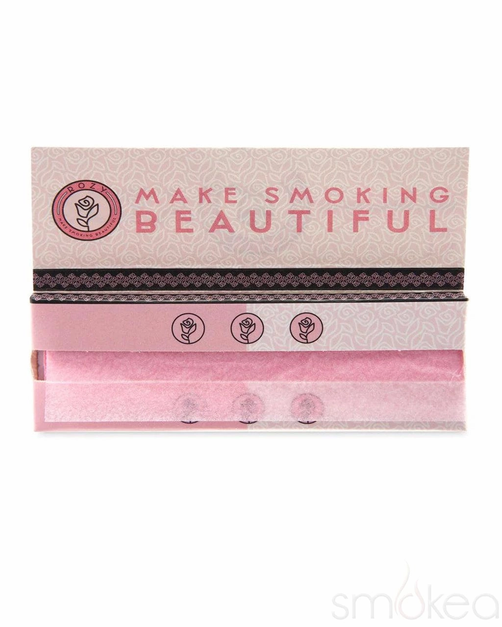 Rozy 1 1/4 Pink Rolling Papers