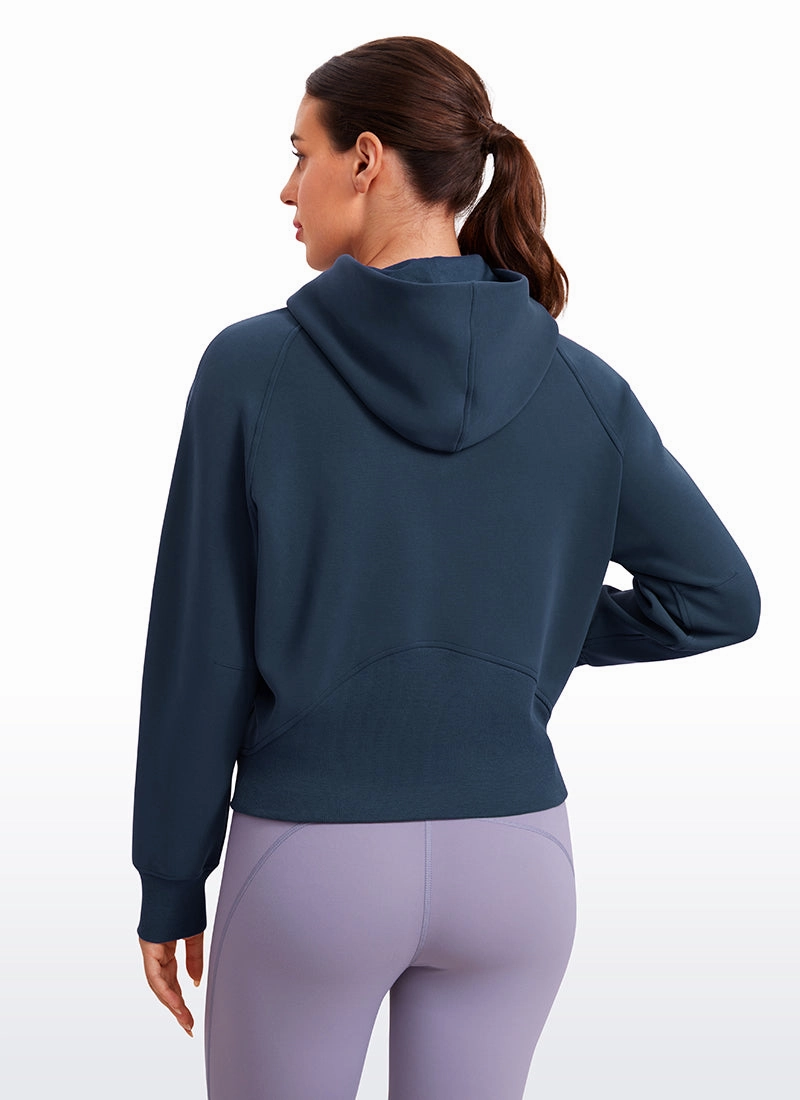 SoftAura Full Zip Pullover Hoodie