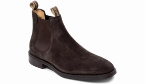 Sutton - Dark Brown Suede