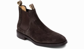 Sutton - Dark Brown Suede