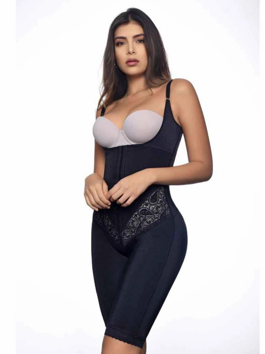 Underbust Body Shaper with Power Lace Inset : Vedette 117