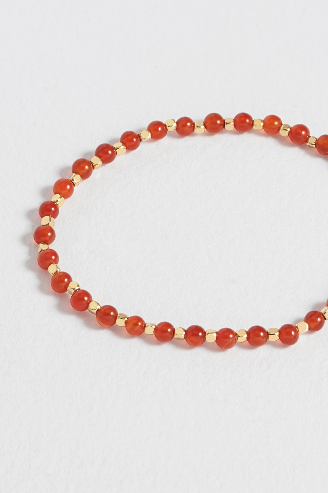 Wellness Red Agate Gemstone Amelia Bracelet