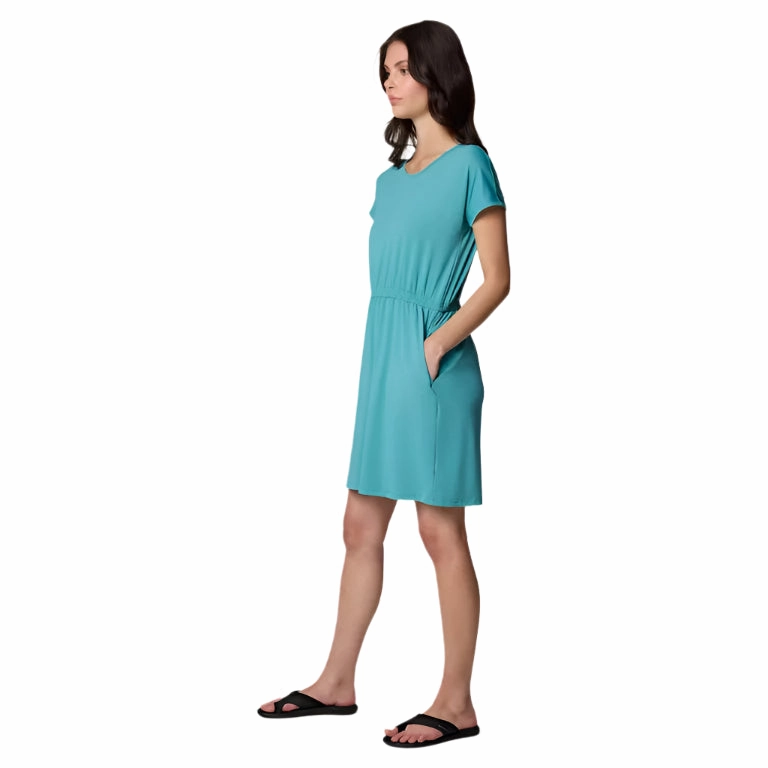 Women's Chill River SS Dress Teal