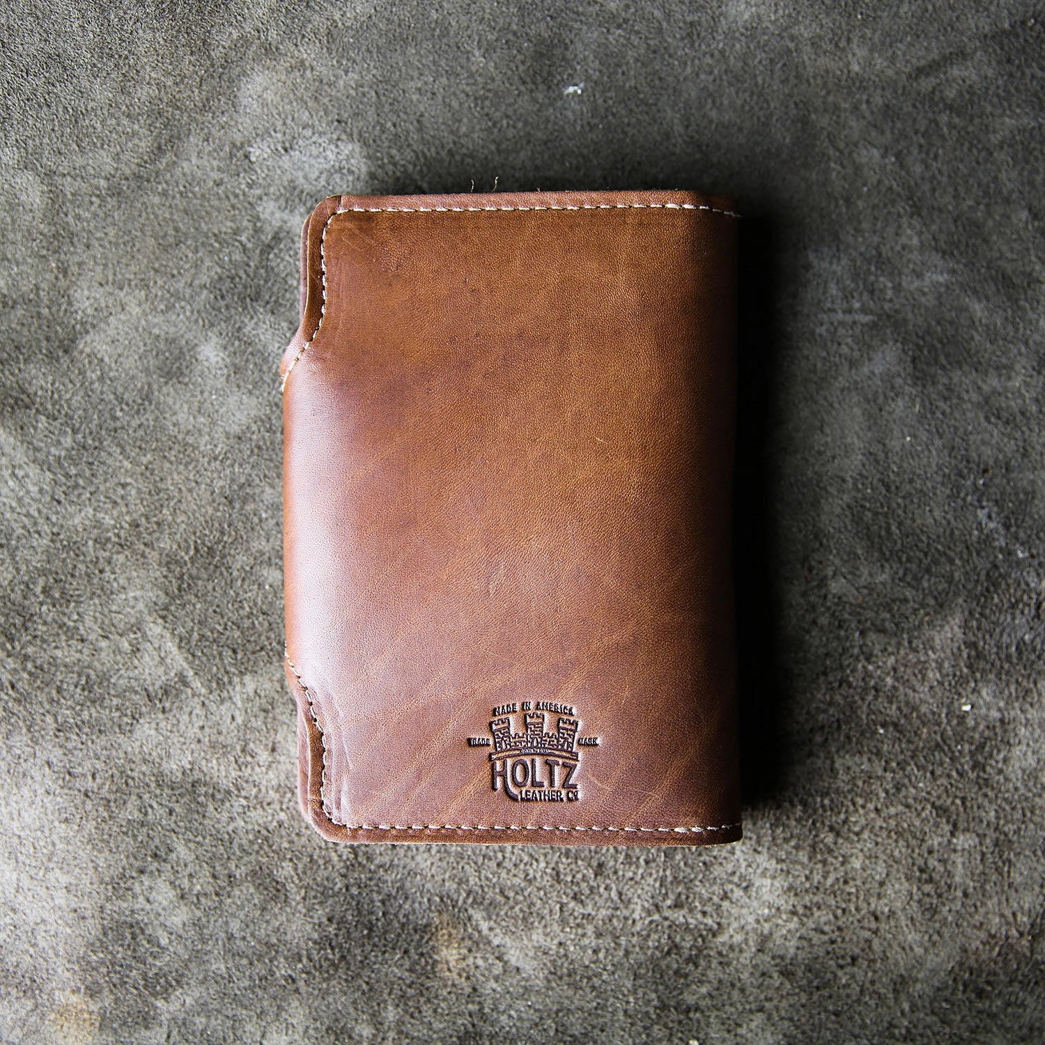 Your Logo   Our Leather - The Logbook Fine Leather Field Notes Moleskine Wallet Pocketbook Cover - Custom Logo and Corporate Gifitng